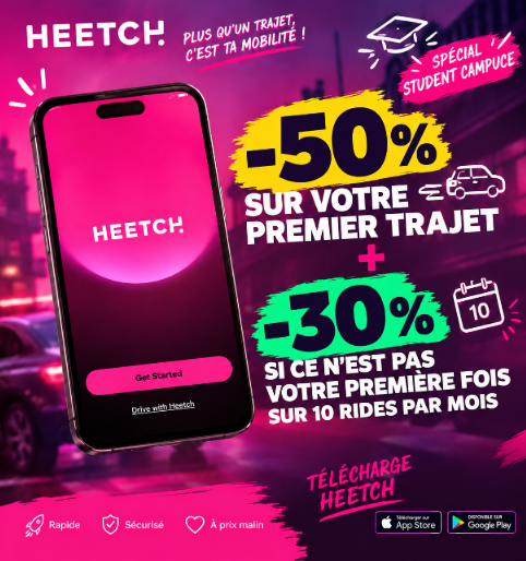 تطبيق Heetch للهاتف المحمول