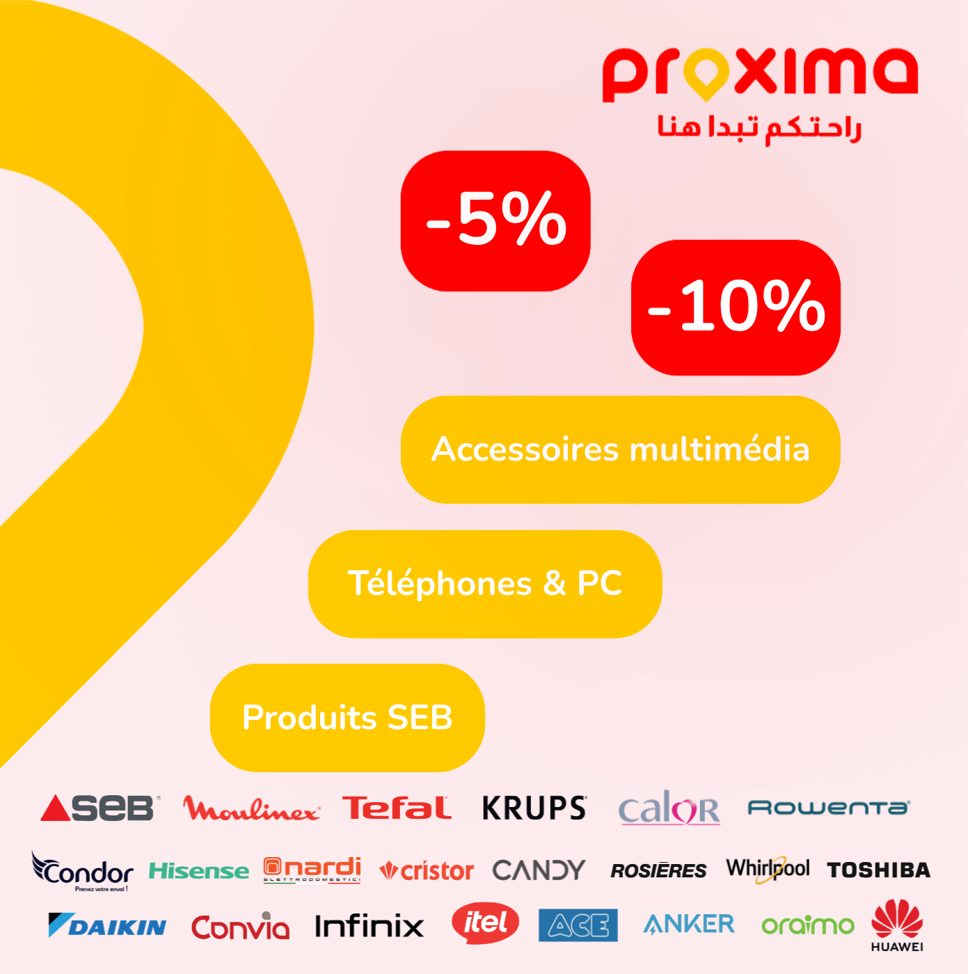 مزايا Proxima Market